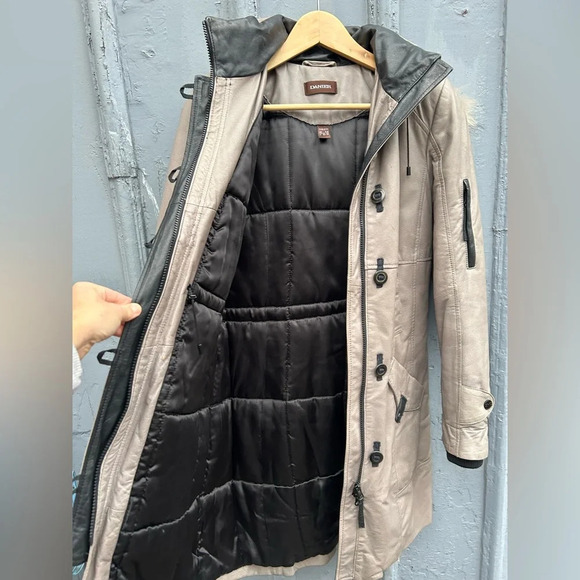 Danier Leather Winter Parka, size XXS - Picture 3 of 14